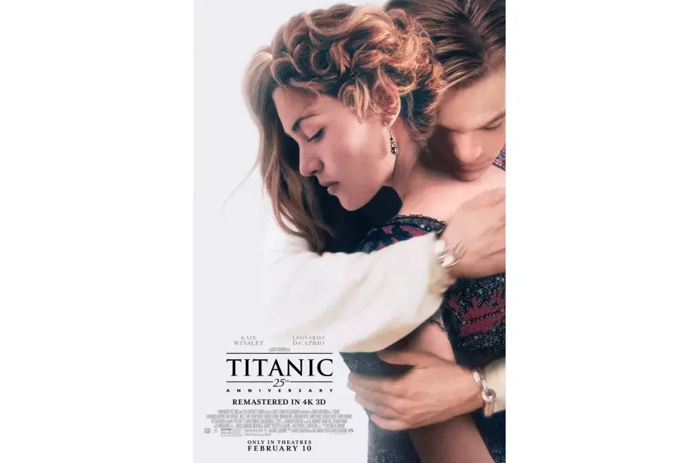 Nuevo afiche promocional de Titanic.
