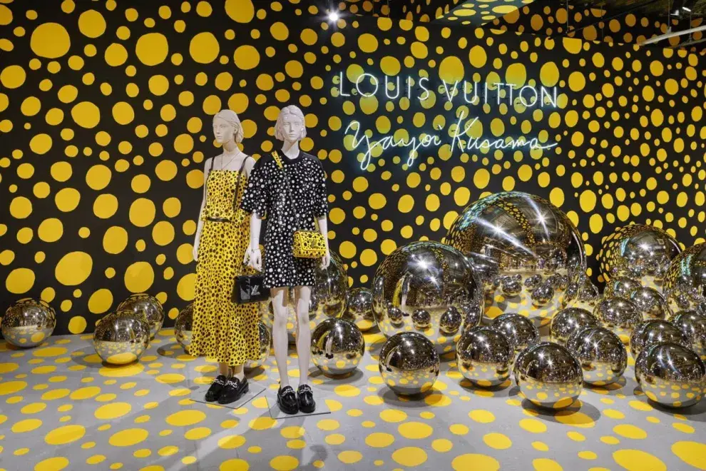 Tienda pop up de Louis Vuitton en Tokio.