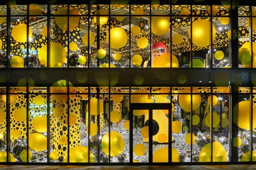 Tienda pop up de Louis Vuitton en Tokio.