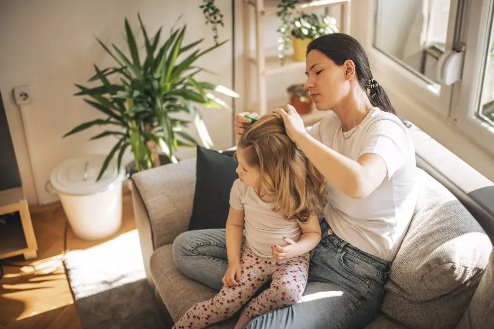 Piojos: una pyme argentina desarrolló colitas de pelo anti-piojos.