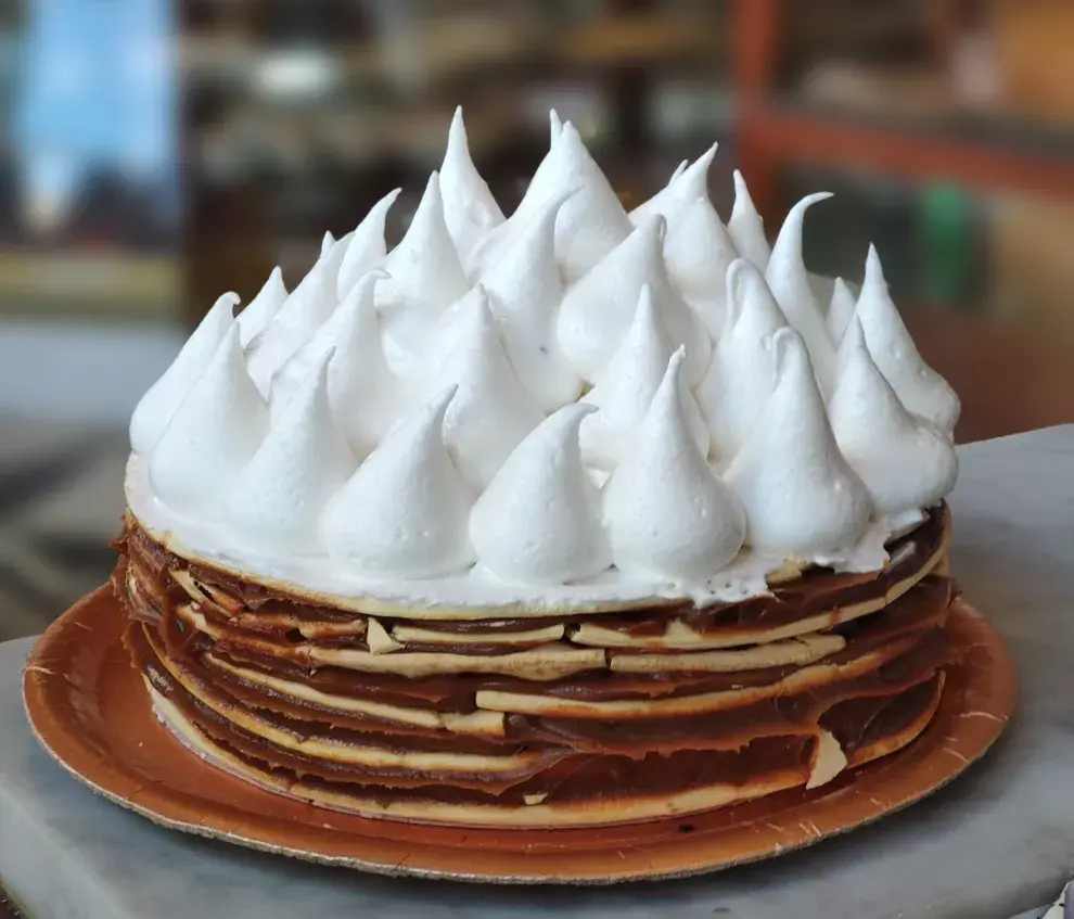 El rogel de Las Violetas, es lo más.