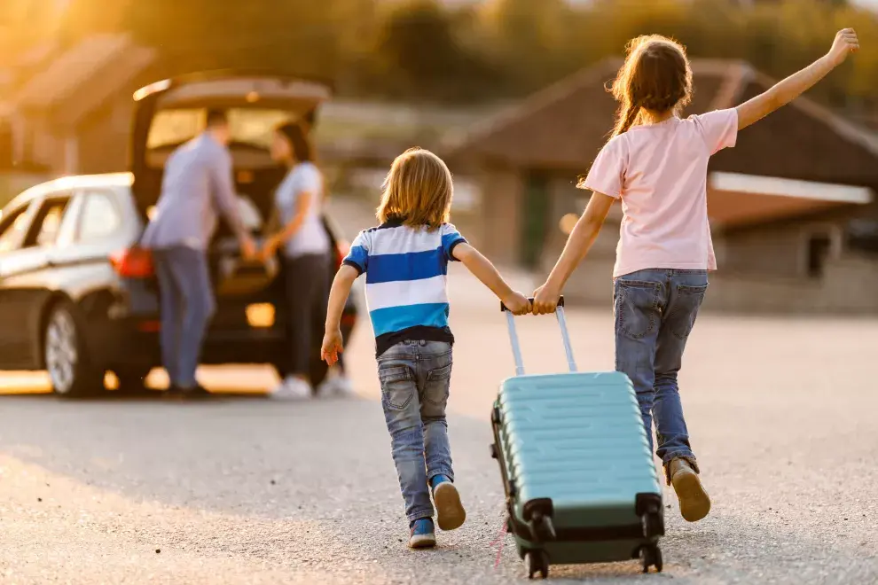 Cómo armar la valija para los chicos
