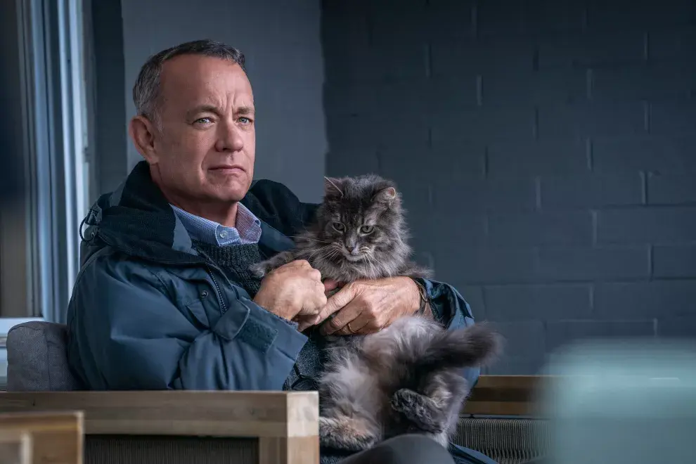 Tom Hanks es Otto, el vecino gruñón del título. 