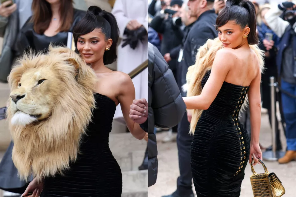 Kylie Jenner luce el diseño de la firma italiana.