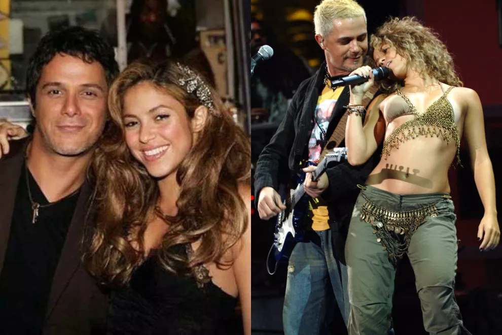 Shakira y Alejandro Sanz.