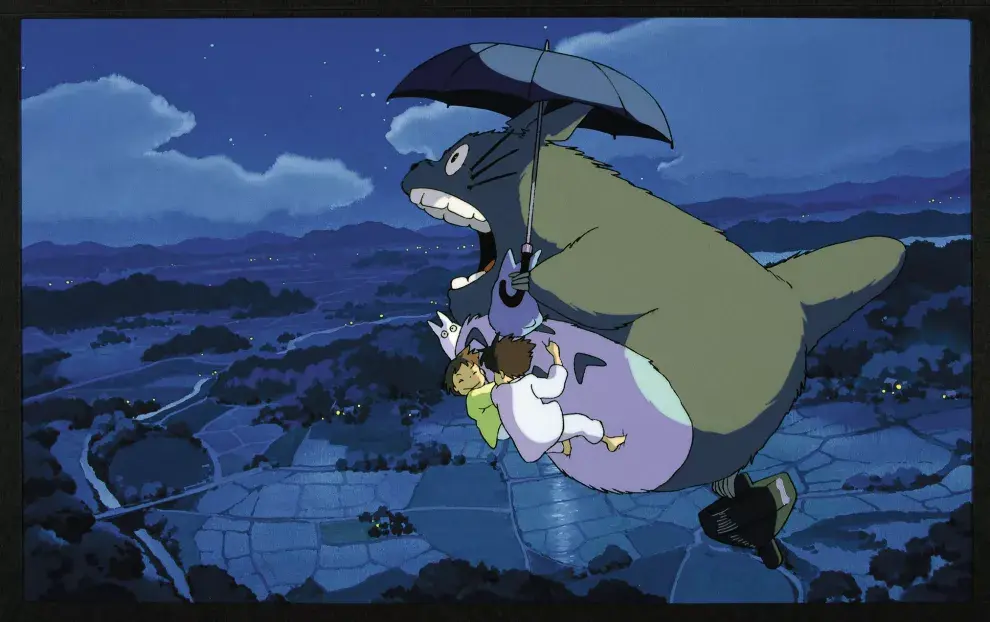 Mi vecino Totoro se podrá ver en todos los cines argentinos de la cadena Cinemark Hoyts.