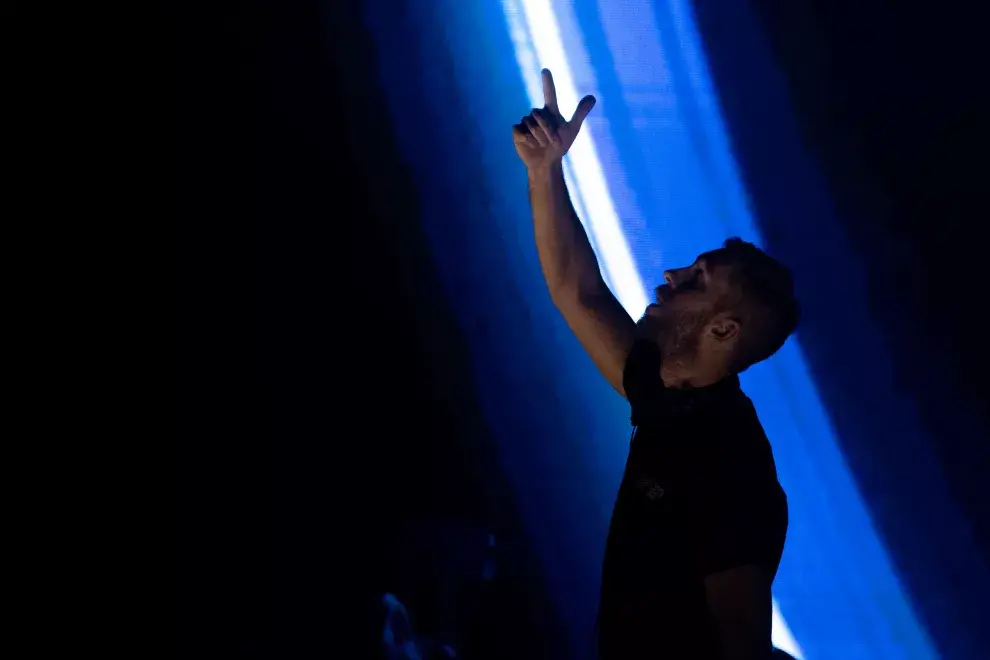 Calvin Harris dio un show inolvidable en el Movistar Arena.