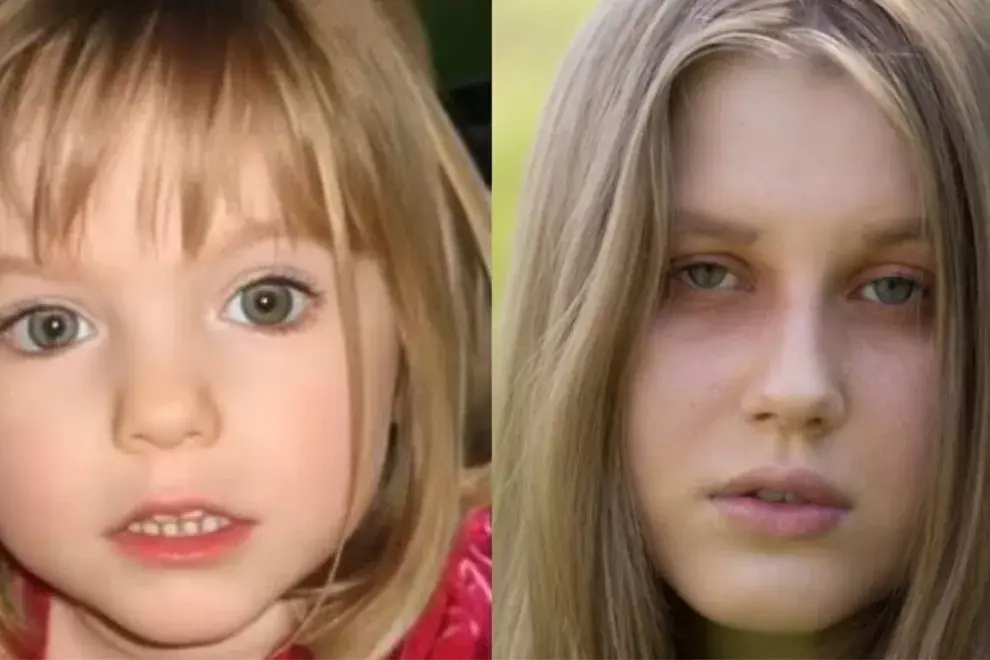 Madeleine McCann y Julia Wendell.