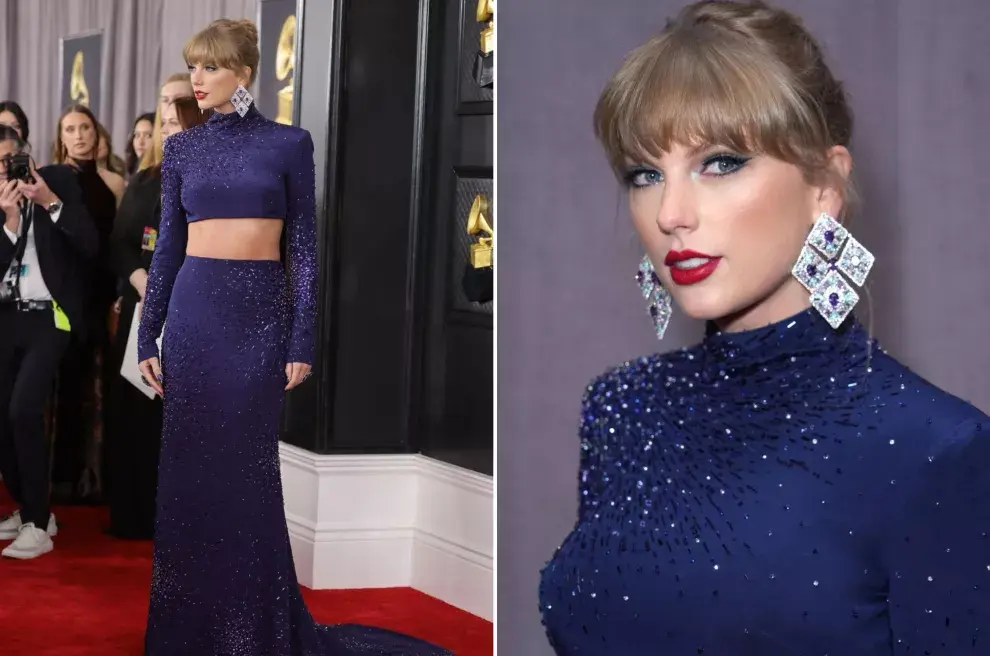 Taylor Swift nos vuelve a sorprender con su hermoso look.