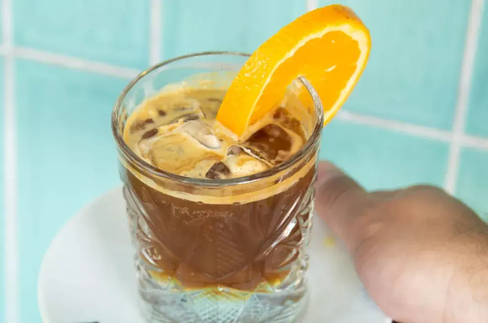 Cómo hacer el orange coffee.