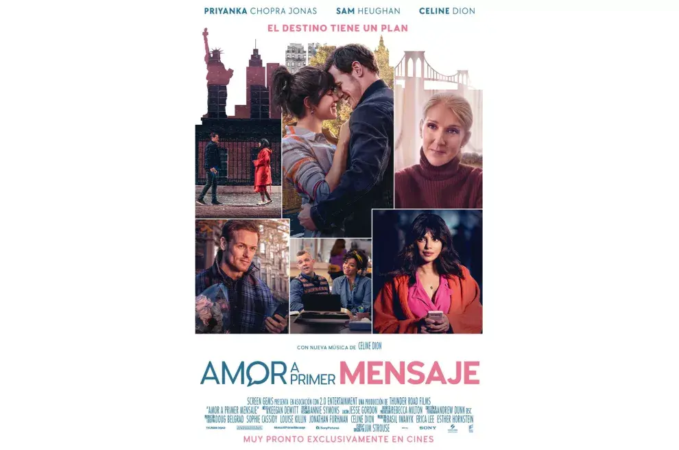 Afiche oficial de Amor a primer mensaje (Love again)
