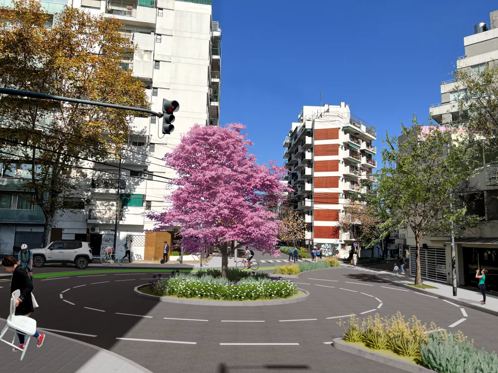 Calles verdes: forma parte de las acciones en pos del cuidado del medio ambiente que asumió la Ciudad de Buenos Aires. 