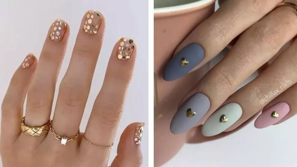 Fácies y rápidos de usar, los stickers son un muy buen recurso para el nail art.