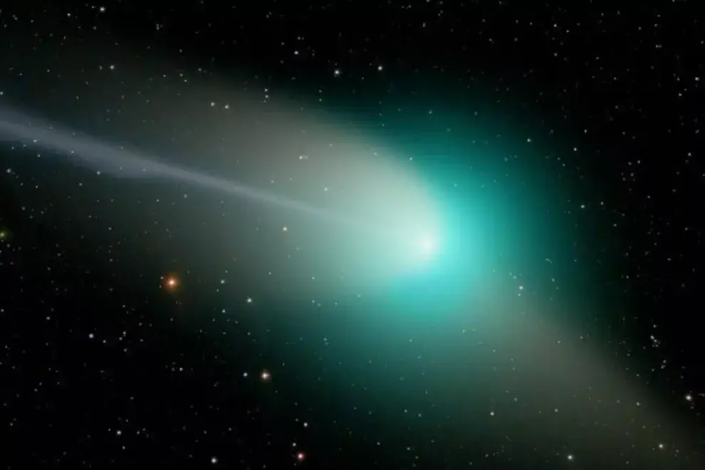 El cometa verde.