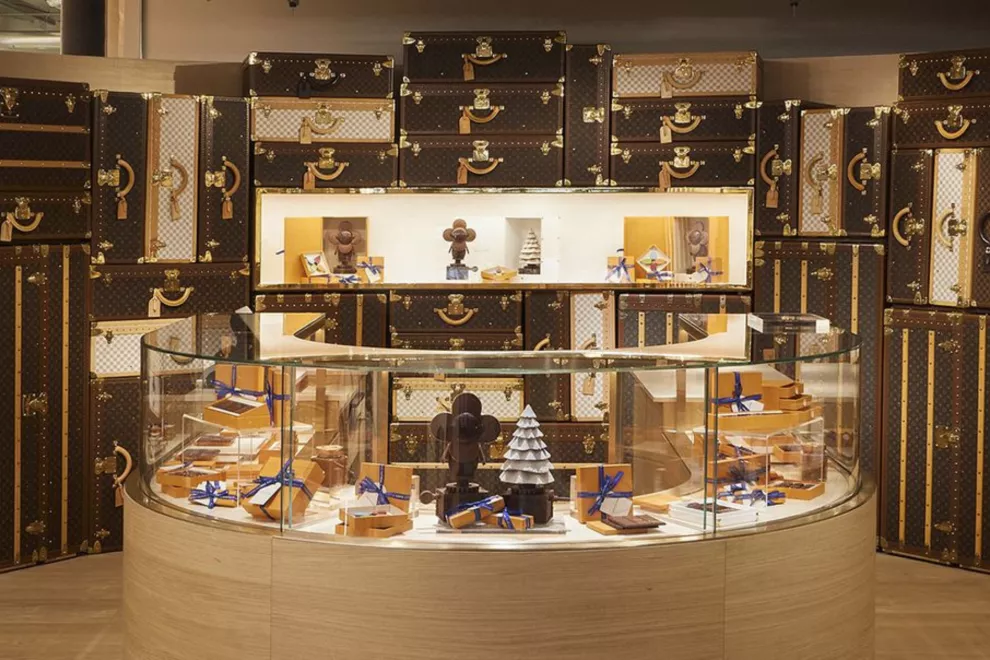 Louis Vuitton abrió una chocolatería en Paris.