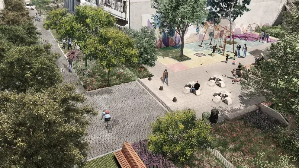 Calles verdes: el nuevo proyecto de despavimentación en la Ciudad de Buenos Aires.
