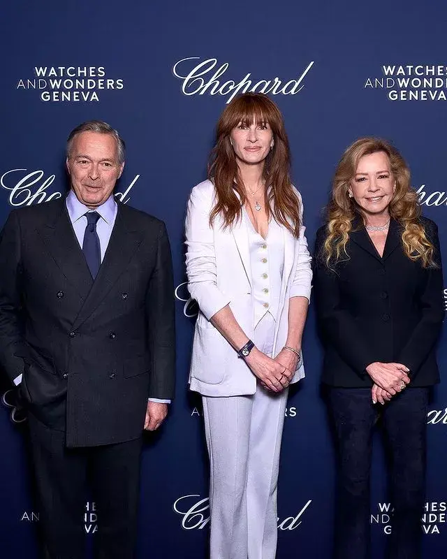 Julia Roberts en el evento de Chopard, en Ginebra, Suiza.