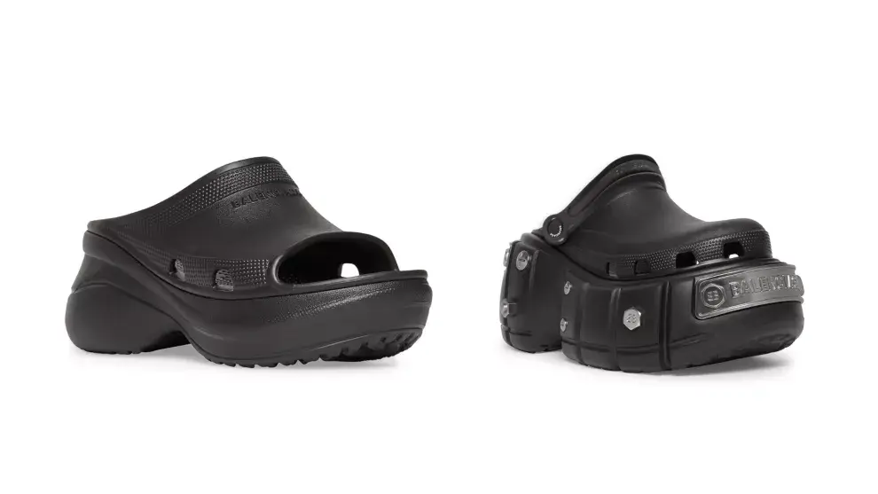 Balenciaga y Crocs se unieron para crear una línea de zuecos y botas