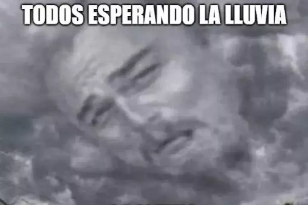 Los mejores memes de la lluvia.