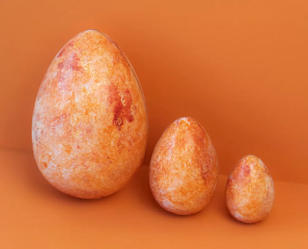 Los 3 tamaños de huevos en Betular Patisserie