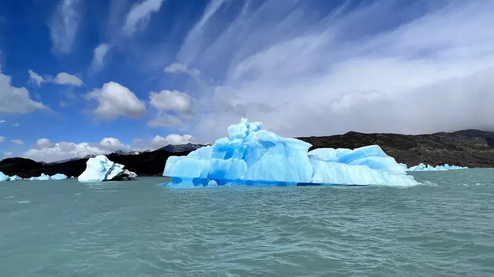 Un glaciar en estado de equilibrio.