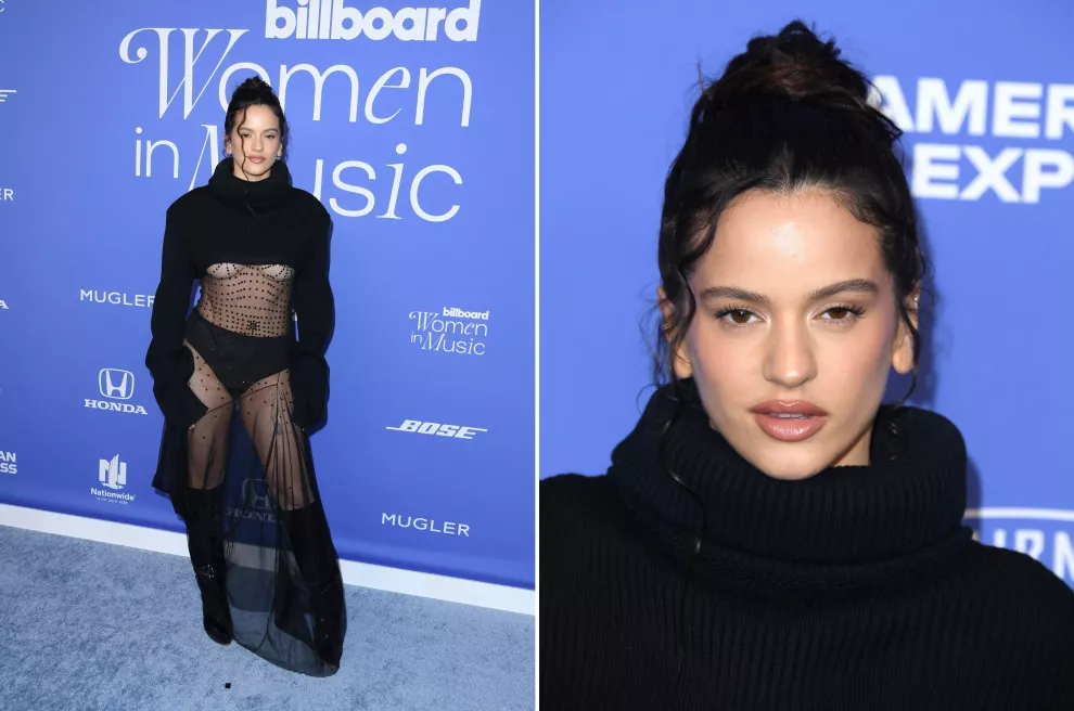Rosalía en la red carpet de Billboard Woman in Music.