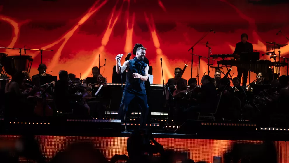 Ricky Martin encendió el Estadio Vélez con la fuerza de sus canciones y una orquesta sinfónica sobre el escenario