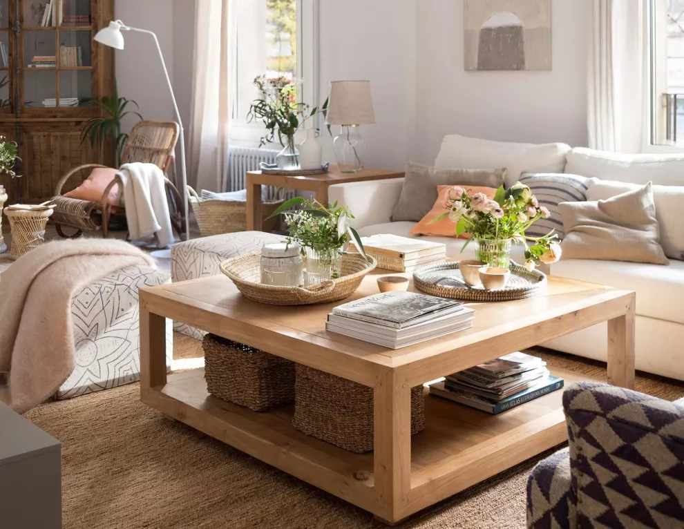 Muebles ideales para maximizar cada rincón de tu living.