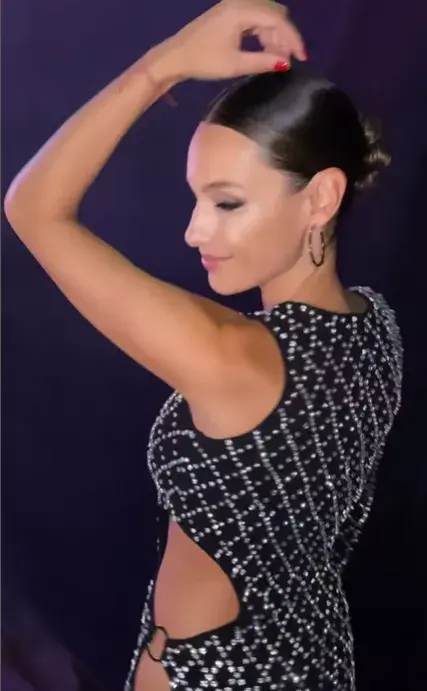 El deslumbrante look de Pampita para Los 8 escalones.