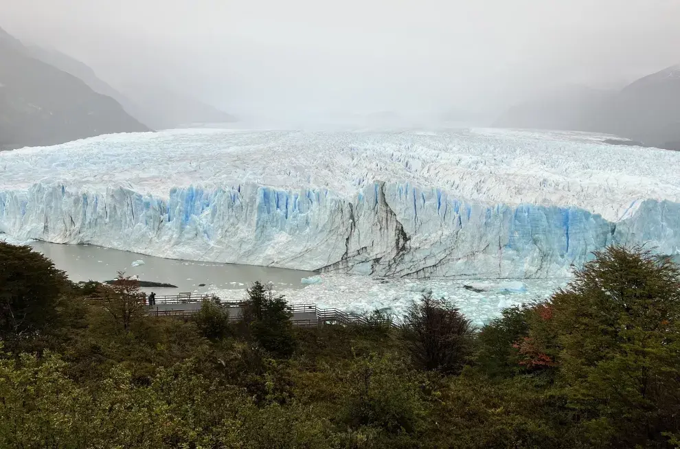 El glaciar Perito Moreno, imponente desde cualquier ángulo.