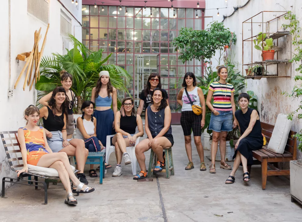 En el taller Paz Soldán, las artistas mujeres despliegan todo su talento
