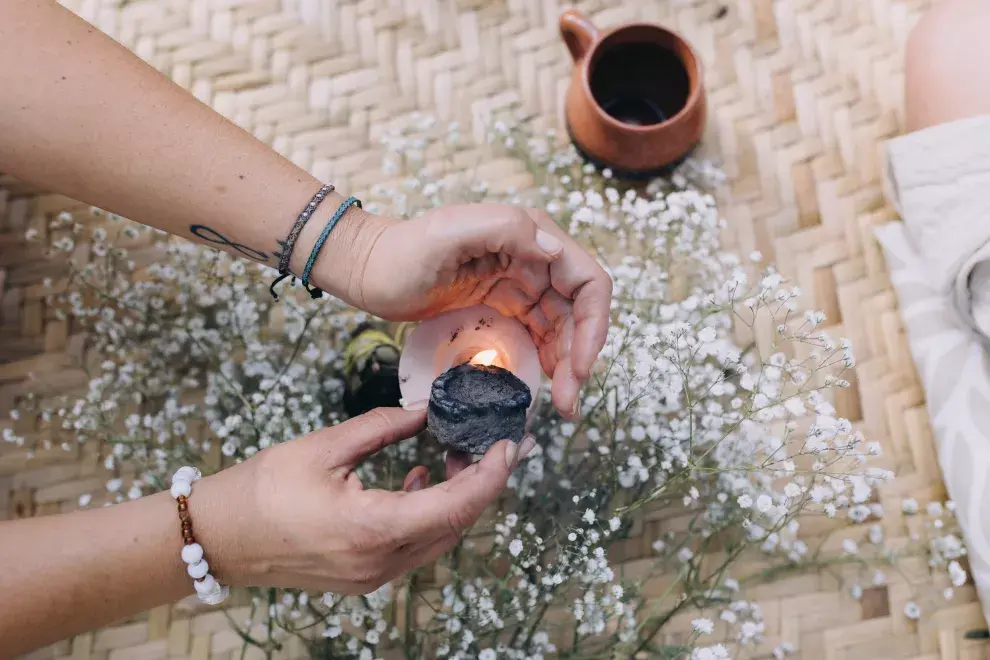 Ritual de la sal para crecer laboralmente