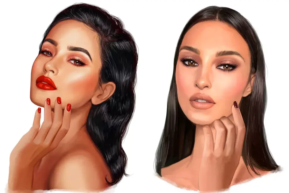 Rojo fantasía y smokey glam son las dos tendencias más importantes de make-up.