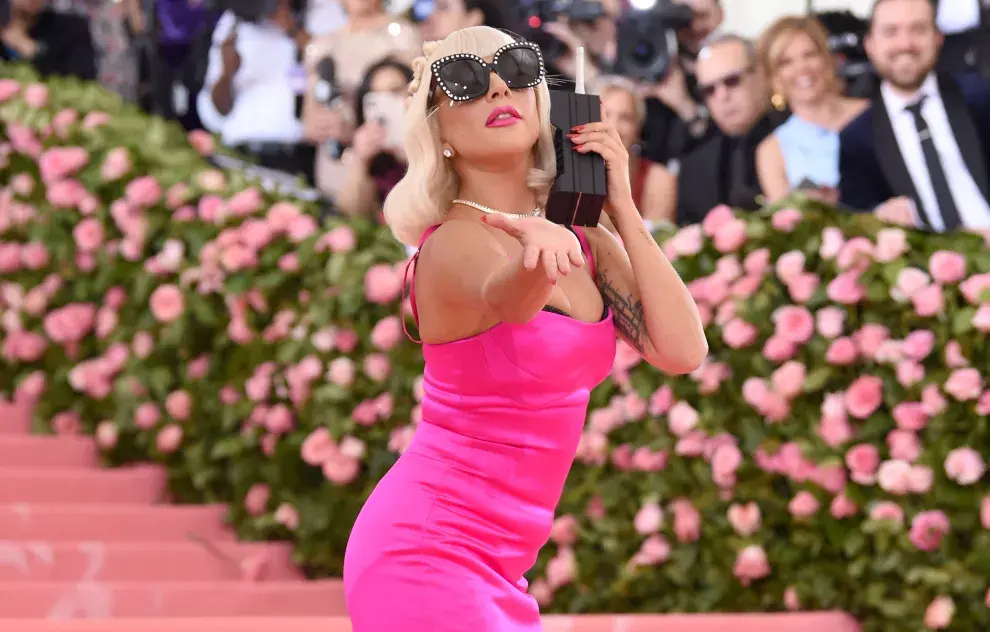 Lady Gaga durante la MET Gala 2019.