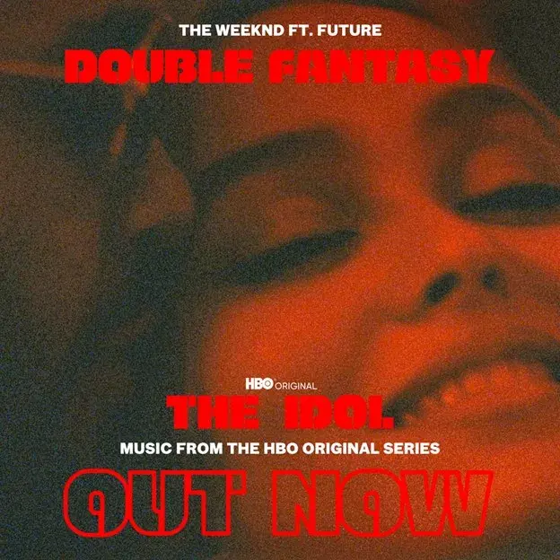 Arte oficial de Double Fantasy, el nuevo single de The Weeknd.