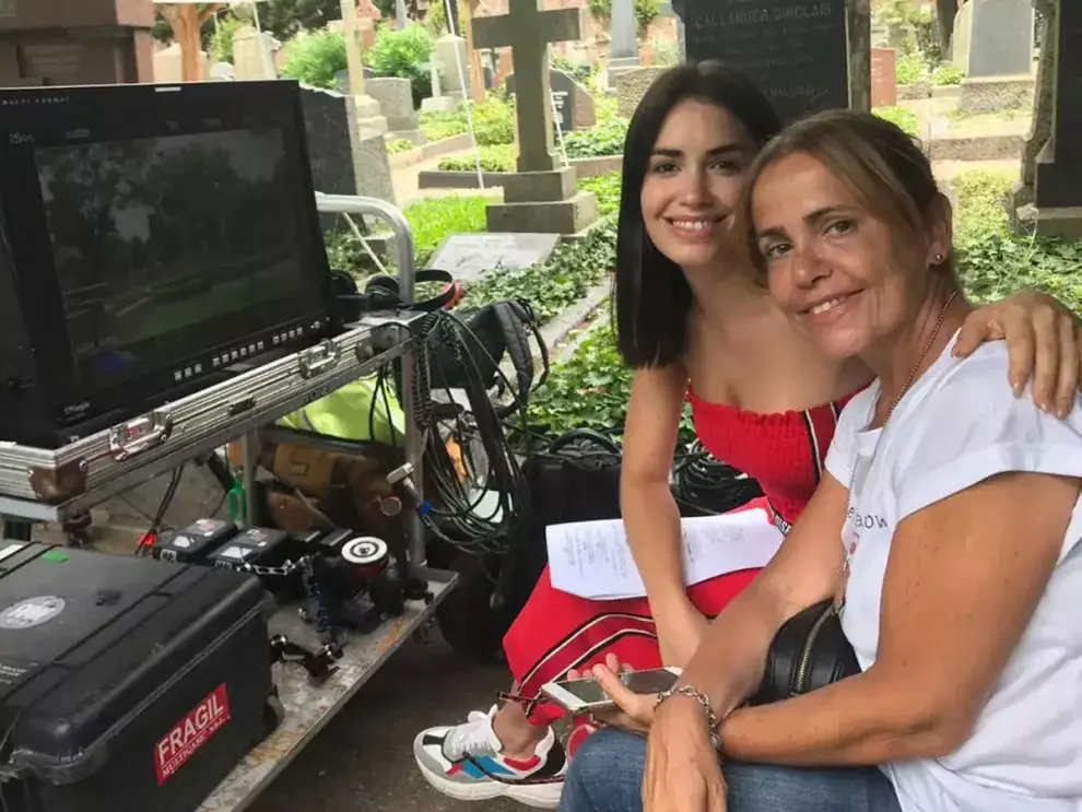 Lali y su mamá, Majo Riera.