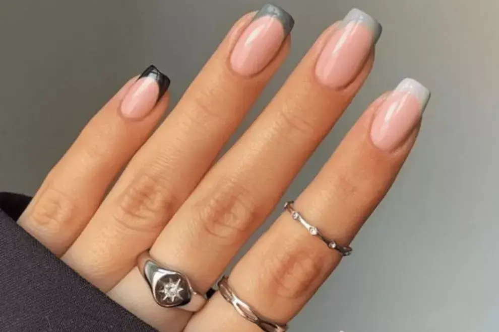 10 diseños de uñas francesitas... con una vuelta de tuerca.