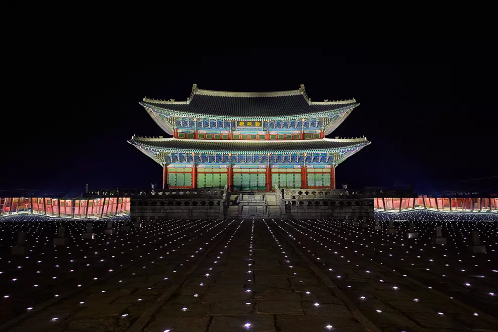 El Palacio Gyeongbokgung de Seúl