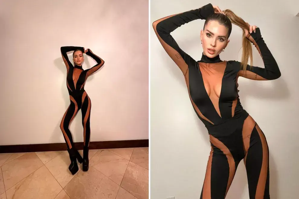La China Suárez incendió las redes con su nuevo outfit de Mugler.