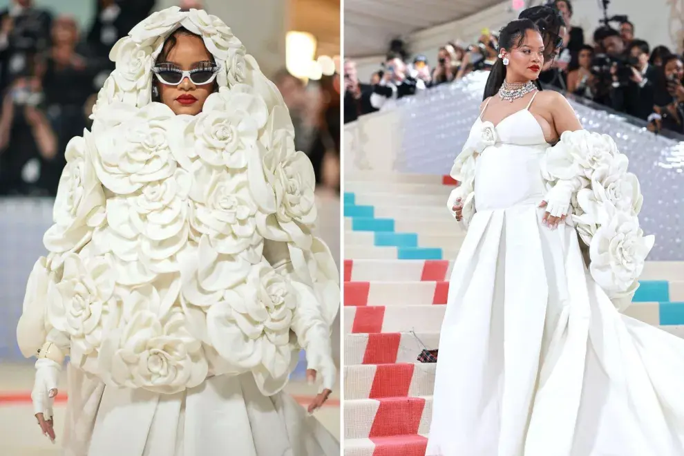 Rihanna nos recordó al look de Lizzo en los Grammys.