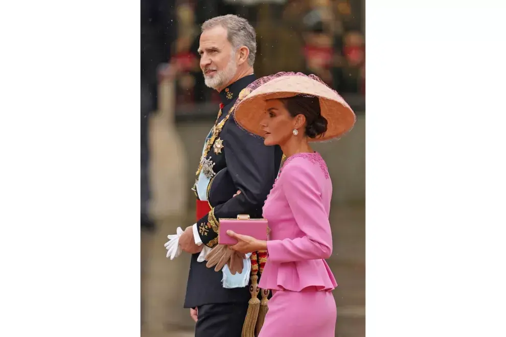 Los reyes Felipe y Letizia de España.