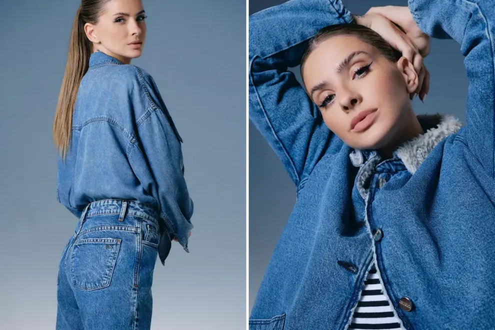 El tomboy también se lleva súper bien con el denim, una de las telas tendenica de este año.