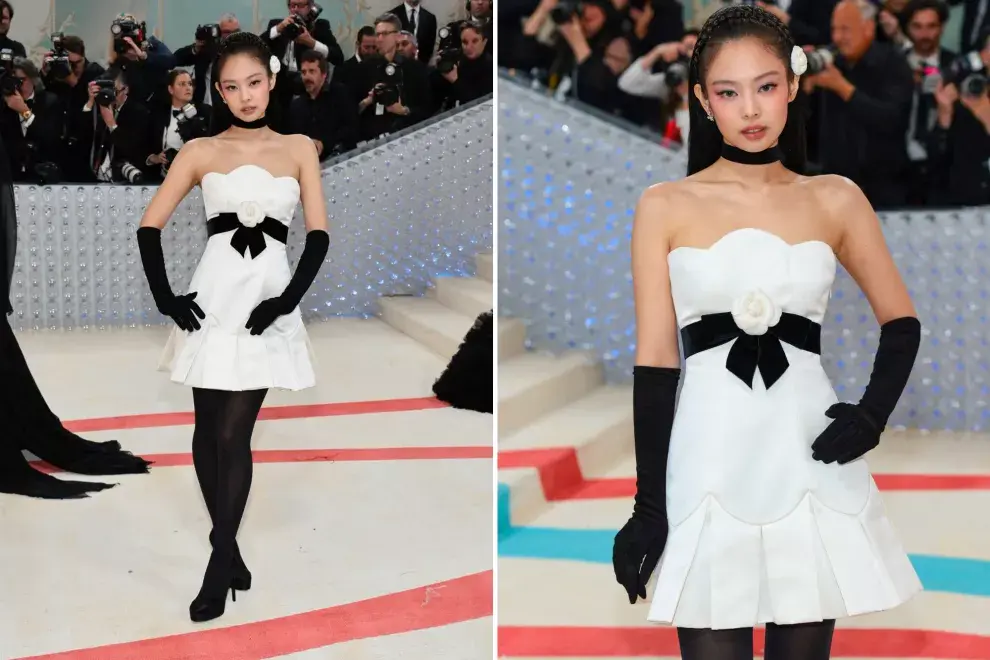 Jennie Kin en su primera MET Gala.