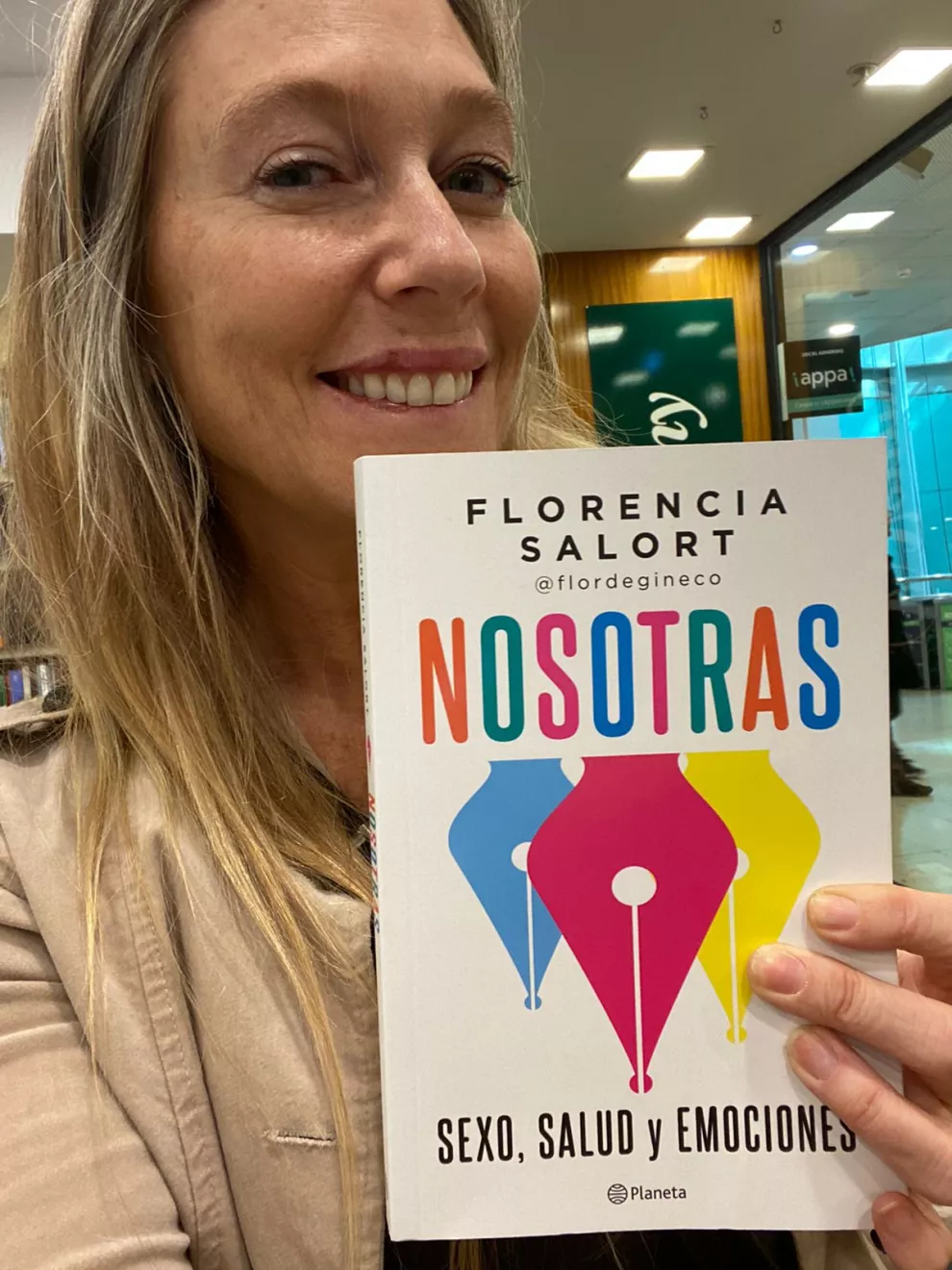 Flor Salort presenta su nuevo libro