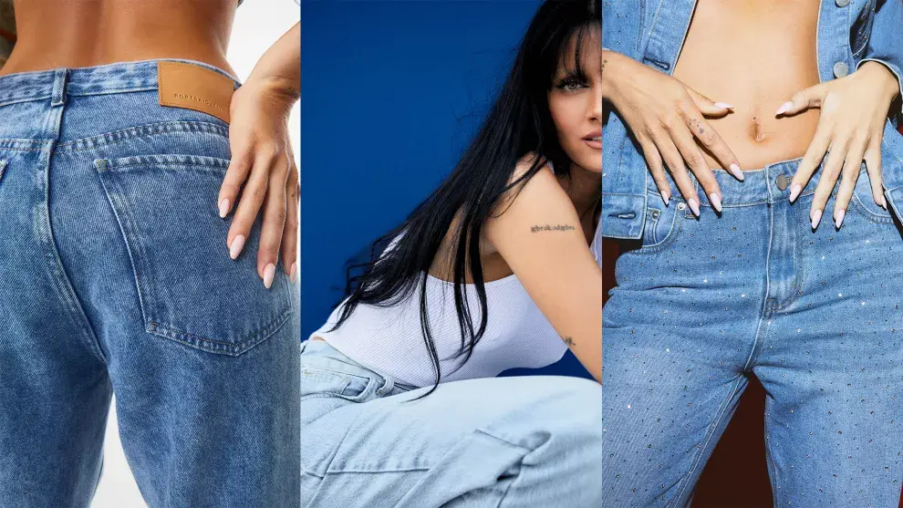 Oriana Sabatini luce sus jeans Portsaid que ya están disponibles en todas las tiendas.