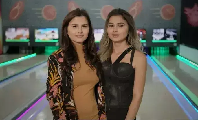 Las gemelas Mayla y Sofia, en la nueva producción de HBO Max.