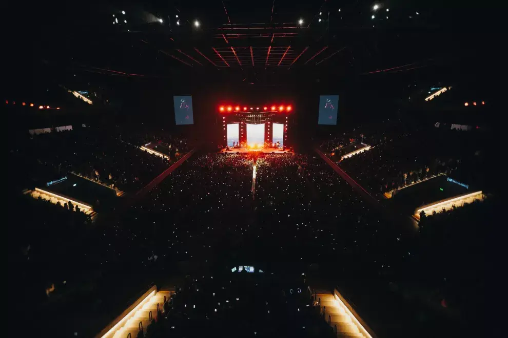 El recital de Alejandro Sanz en el Movistar Arena.