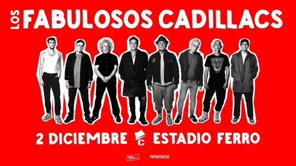 Los Fabulosos Cadillacs anunciaron su show en Ferro.