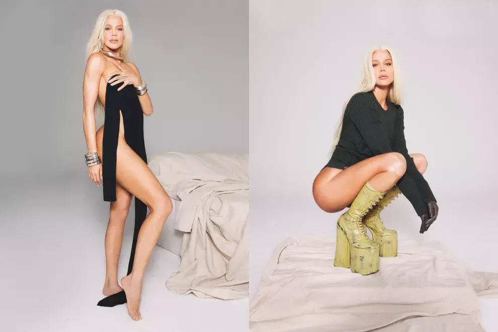 Khloé Kardashian marca tendencia con su nuevo estilo.