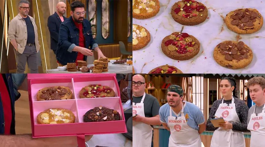 La receta de las cookies de Damián Betular.